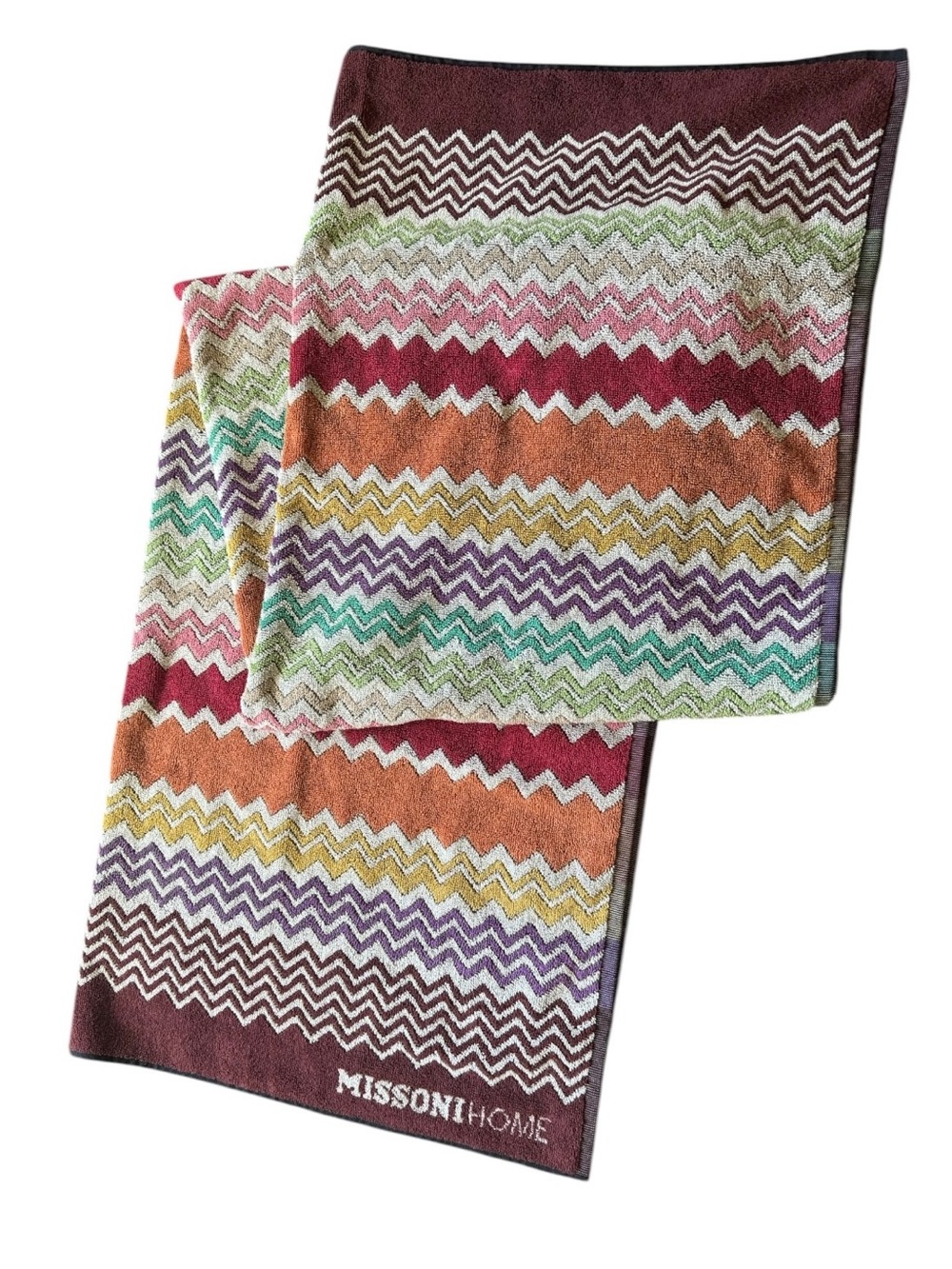 MISSONI HOME Rufus Terry Beach Towel, New Without Tags